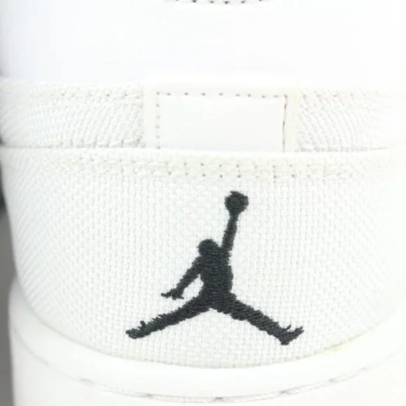 Nike 2013 Mens 12 Black White Concord Mid Air Jordan 1 Retro 95 616369-195 - Picture 9 of 12